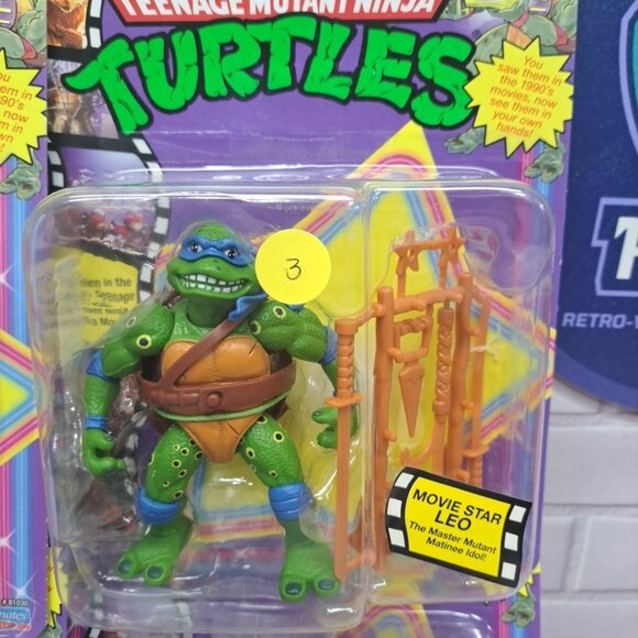 Teenage Mutant Ninja Turtles Classics Movie Star Set of 4 2023 Playmates Sealed - Picture 4 of 10